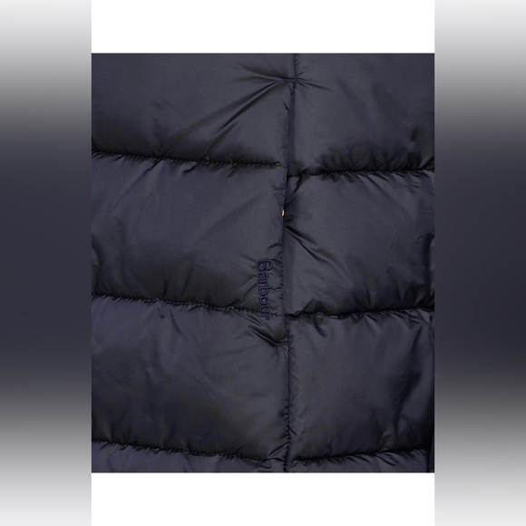 Barbour - Fortmartine Faux Fur Trimmed Quilted Jacketm (Size 14/1X) - Picture 7 of 7